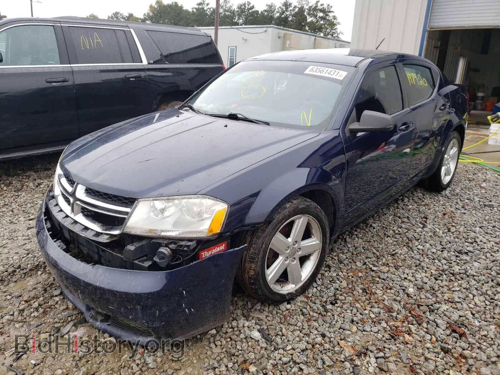 2013 DODGE AVENGER - VIN: 1C3CDZAB3DN642845 - Фото 2