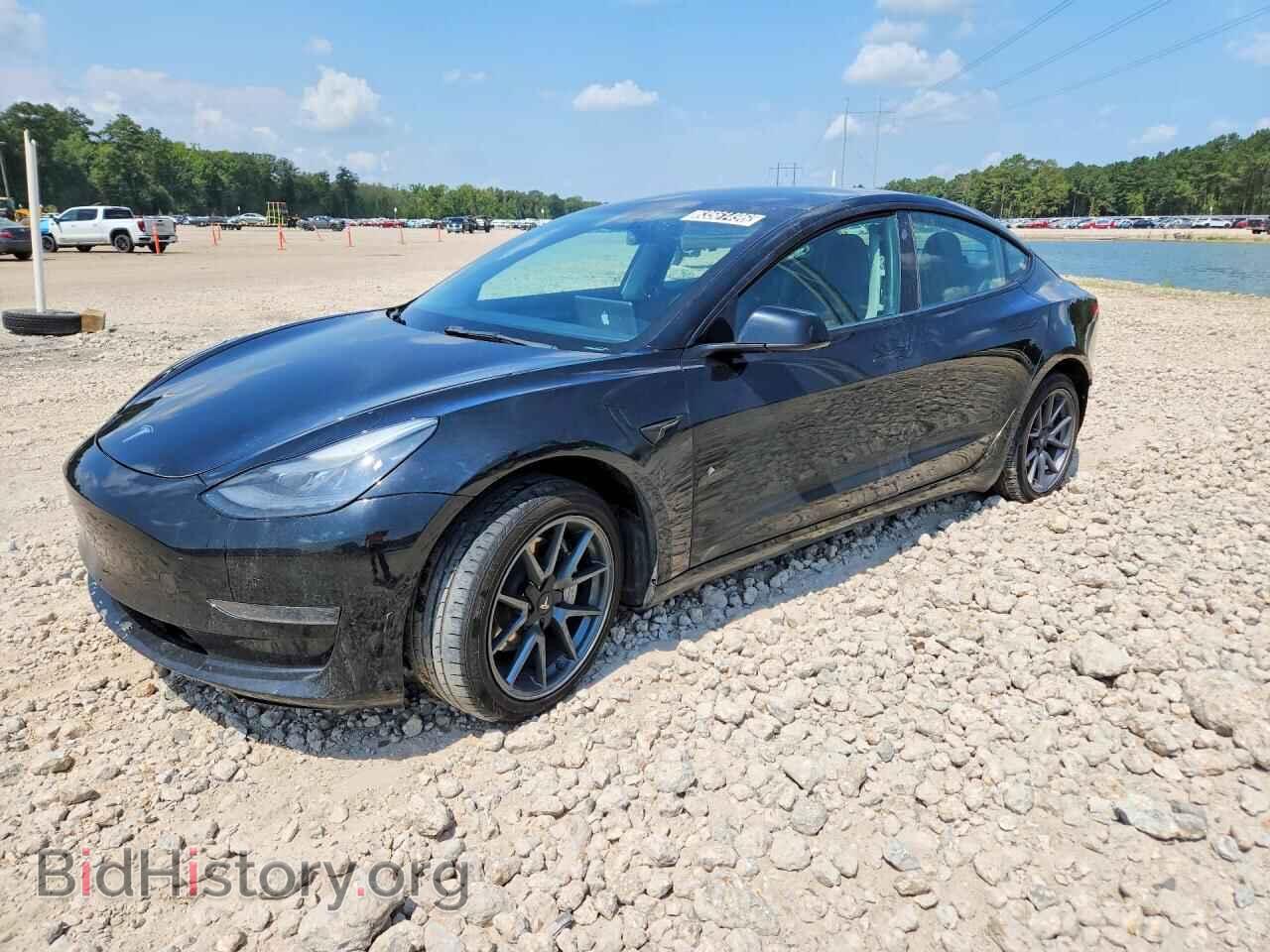 Photo 5YJ3E1EA2NF370218 - TESLA MODEL 3 2022