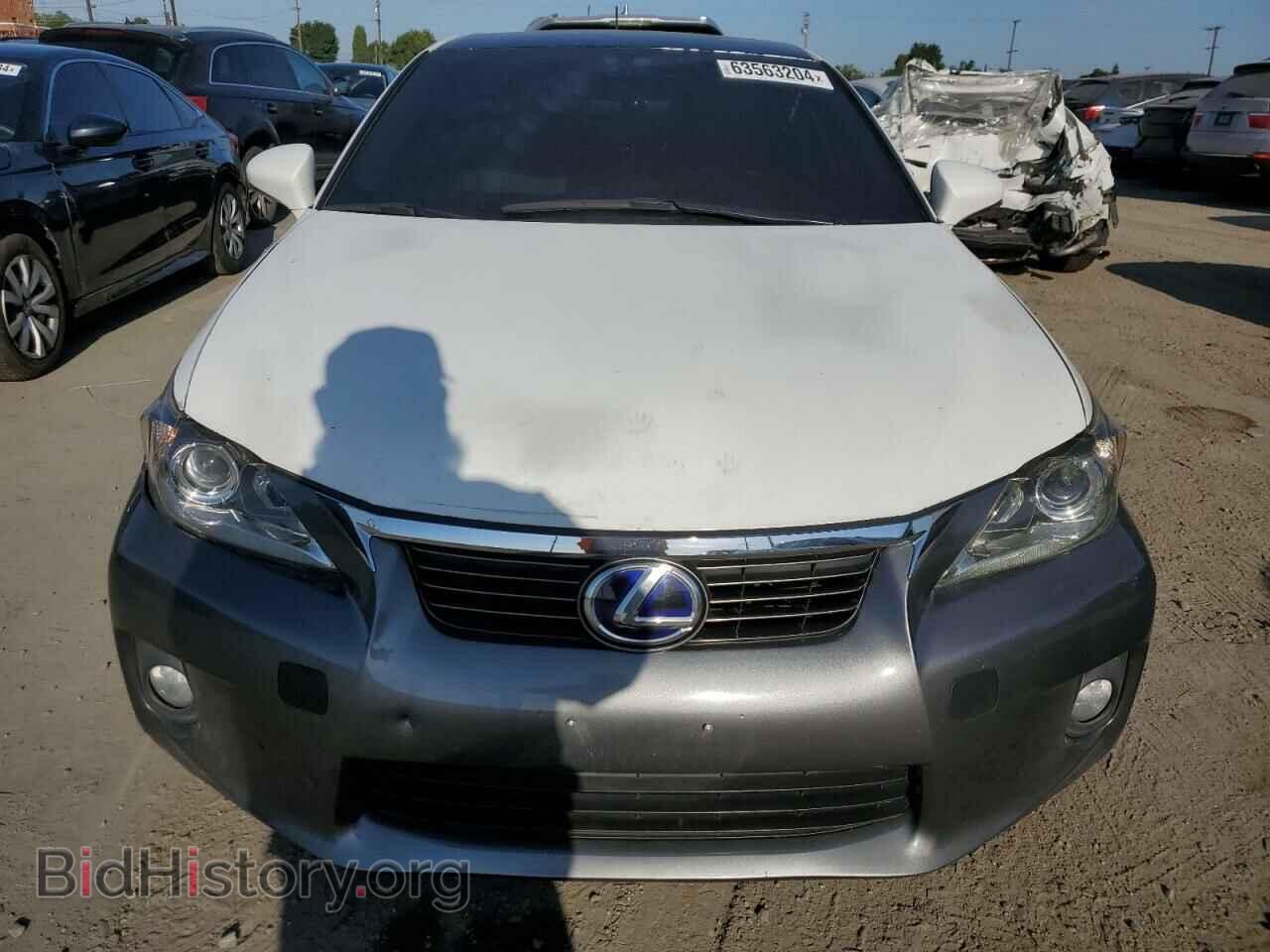 2012 LEXUS CT 200 - VIN: JTHKD5BHXC2074191 - Фото 5