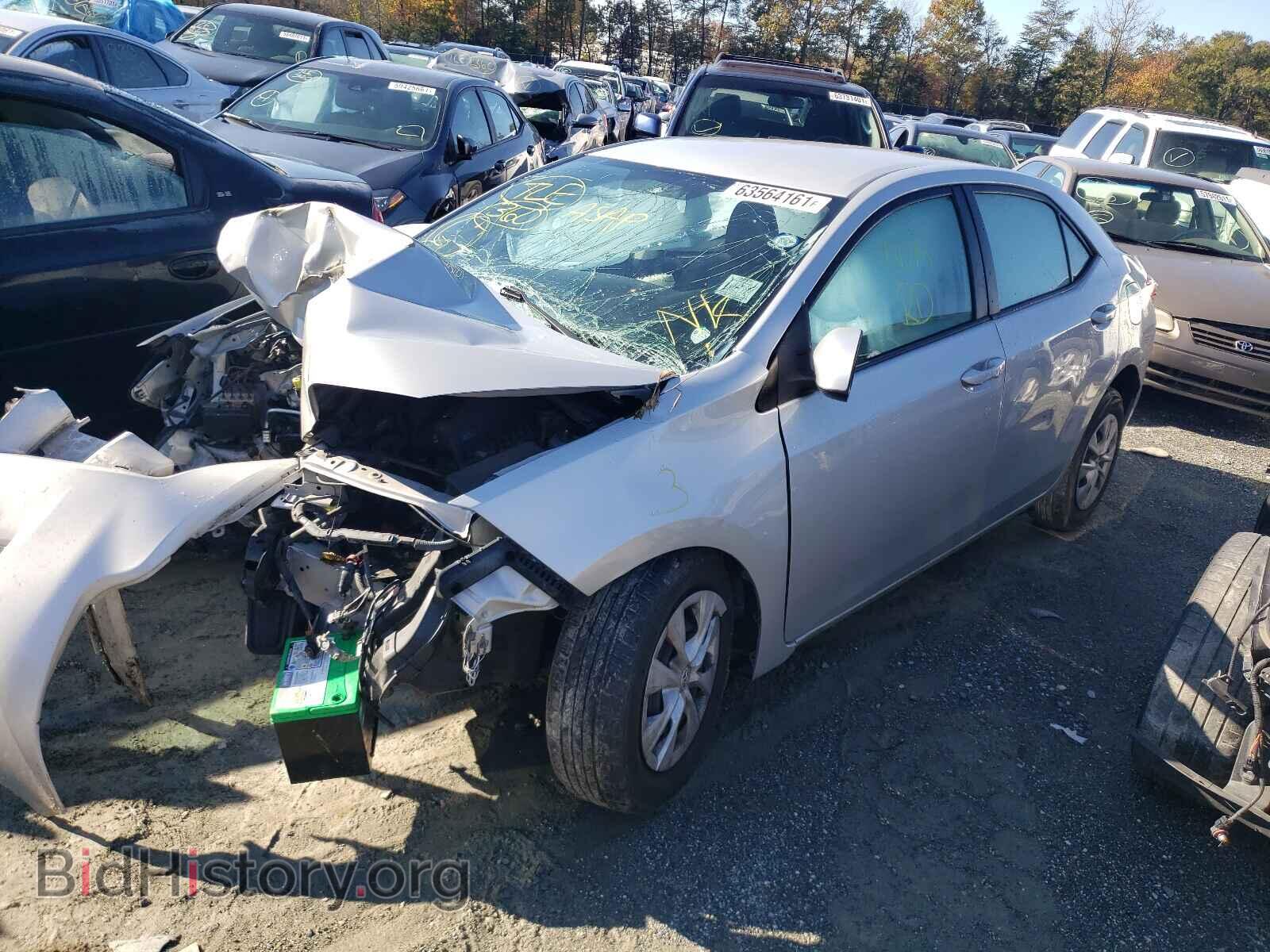 2014 TOYOTA COROLLA - VIN: 2T1BURHEXEC183079 - Фото 2