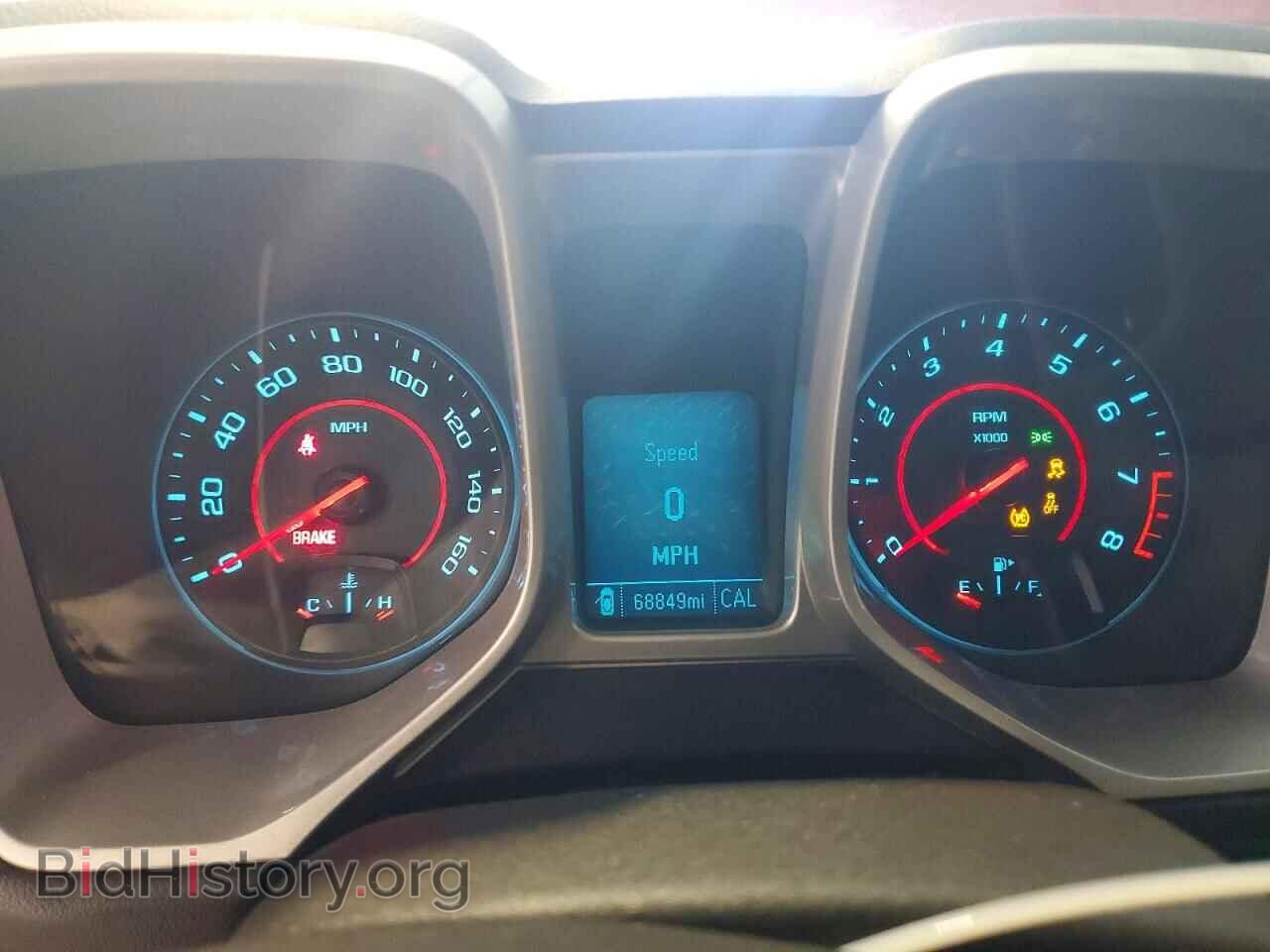 2014 CHEVROLET CAMARO - VIN: 2G1FE1E32E9207063 - Фото 9