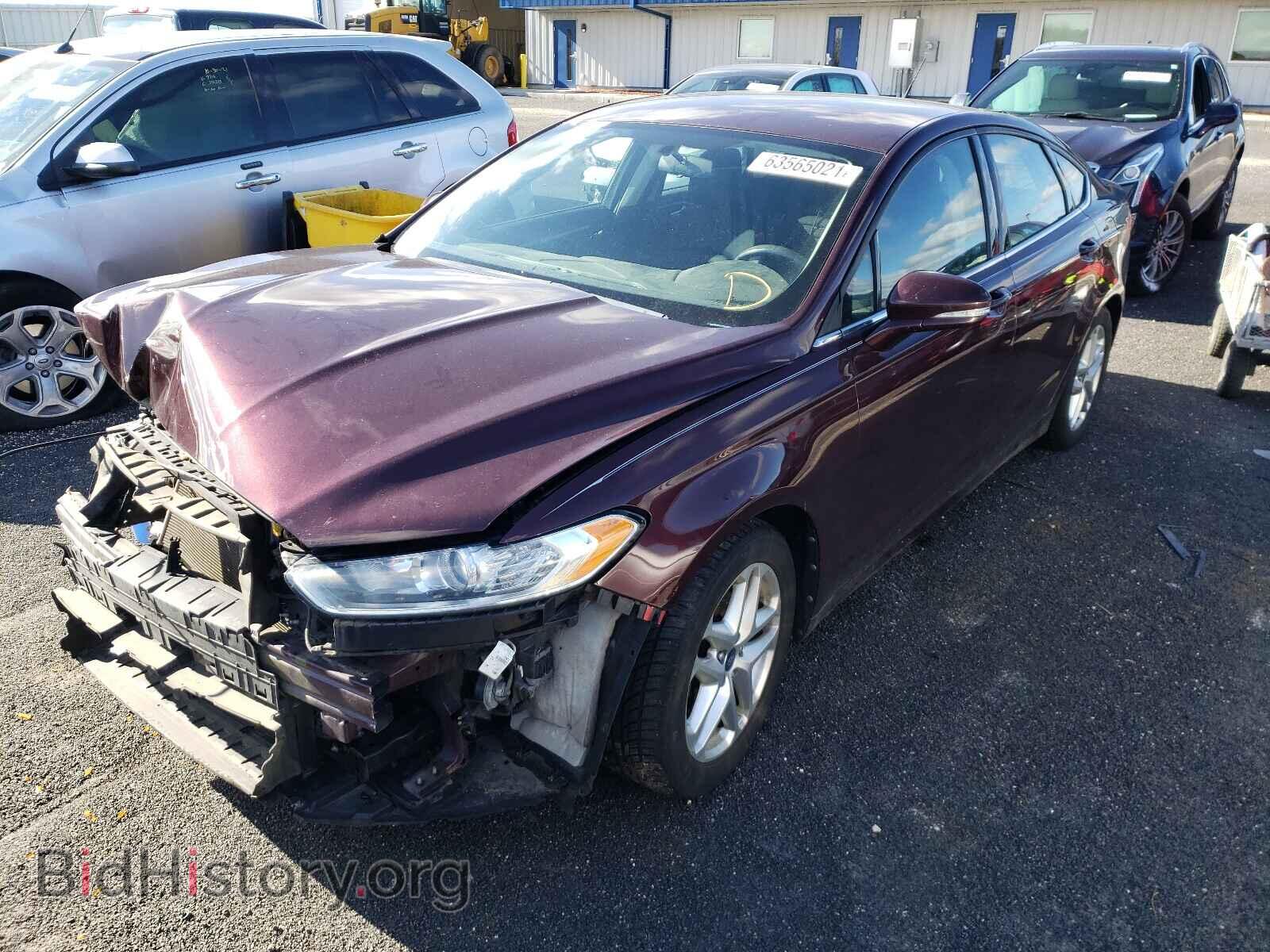 2013 FORD FUSION - VIN: 3FA6P0HR7DR229635 - Фото 2