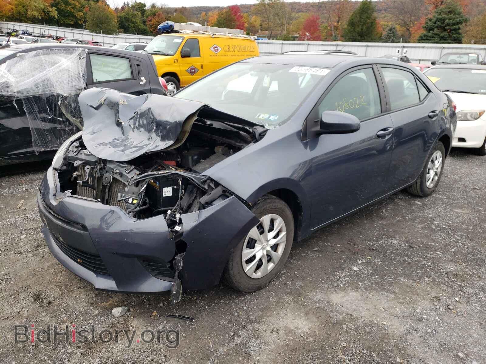 2014 TOYOTA COROLLA - VIN: 2T1BURHE8EC167303 - Фото 2