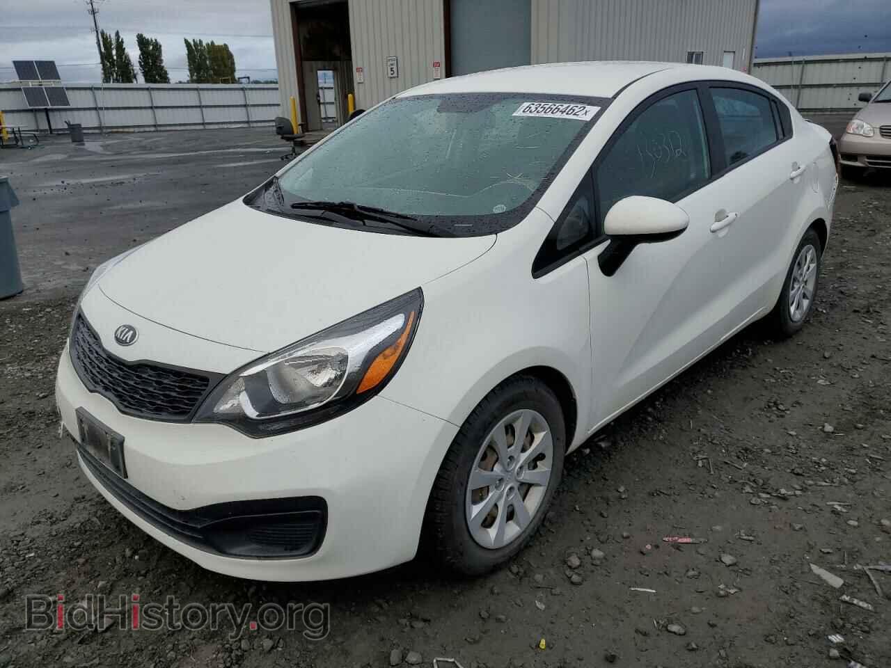2014 KIA RIO - VIN: KNADM4A36E6346724 - Фото 2