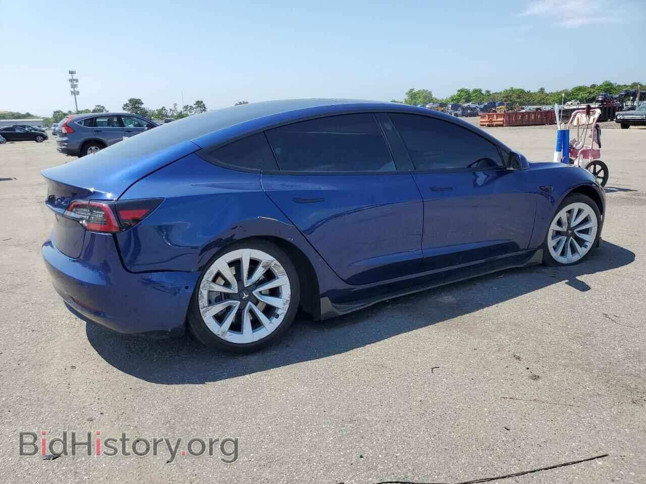 2022 TESLA MODEL 3 - VIN: 5YJ3E1EA5NF129088 - Фото 3
