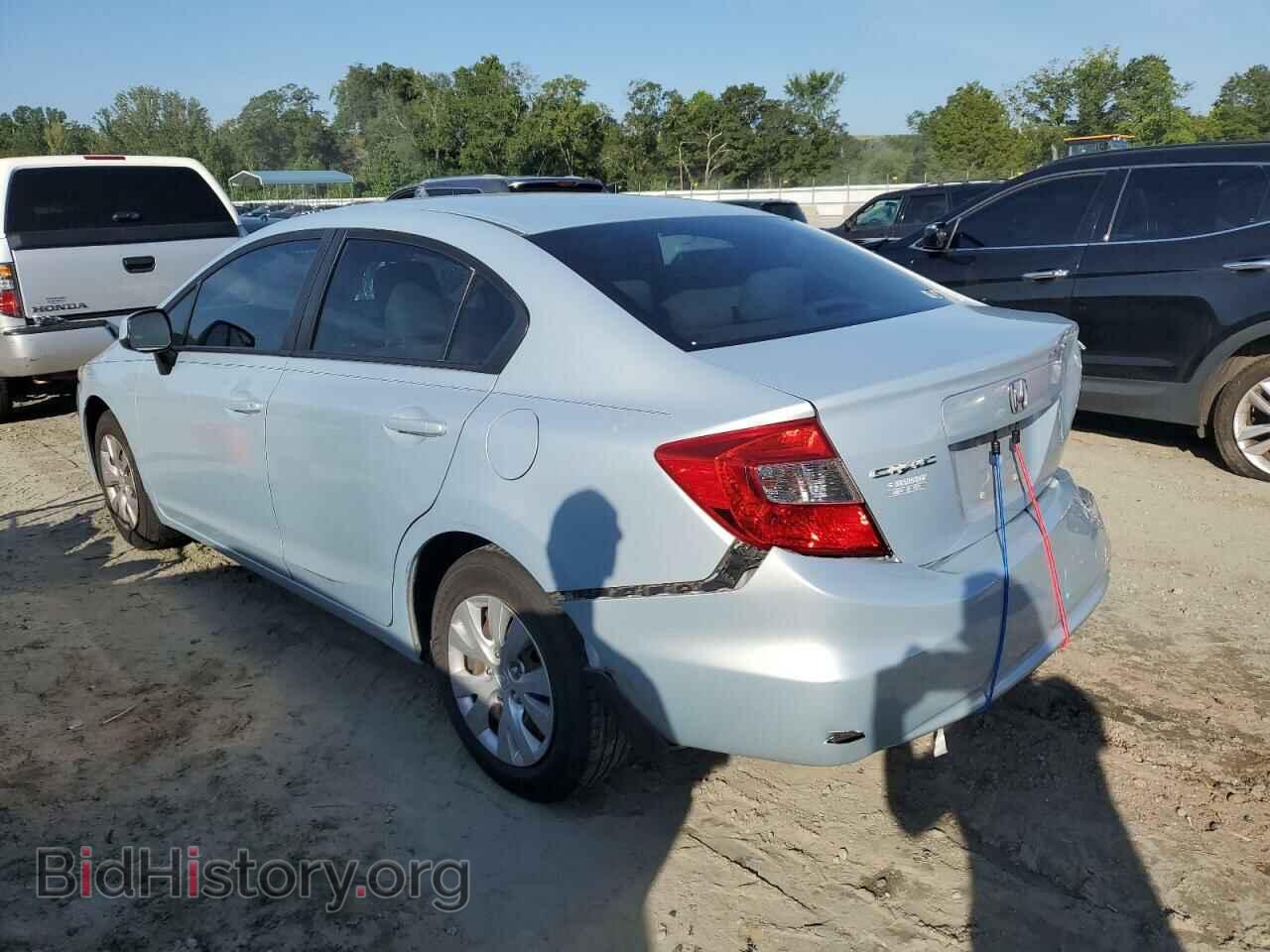 2012 HONDA CIVIC - VIN: 2HGFB2F53CH598217 - Photo 2