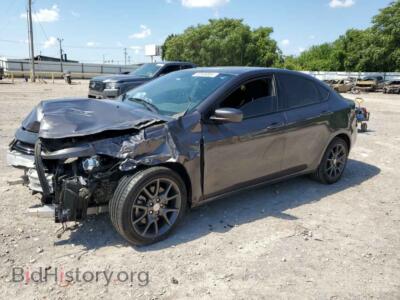 2015 Dodge DART SXT, gray — VIN 1C3CDFBB2FD410839, Copart