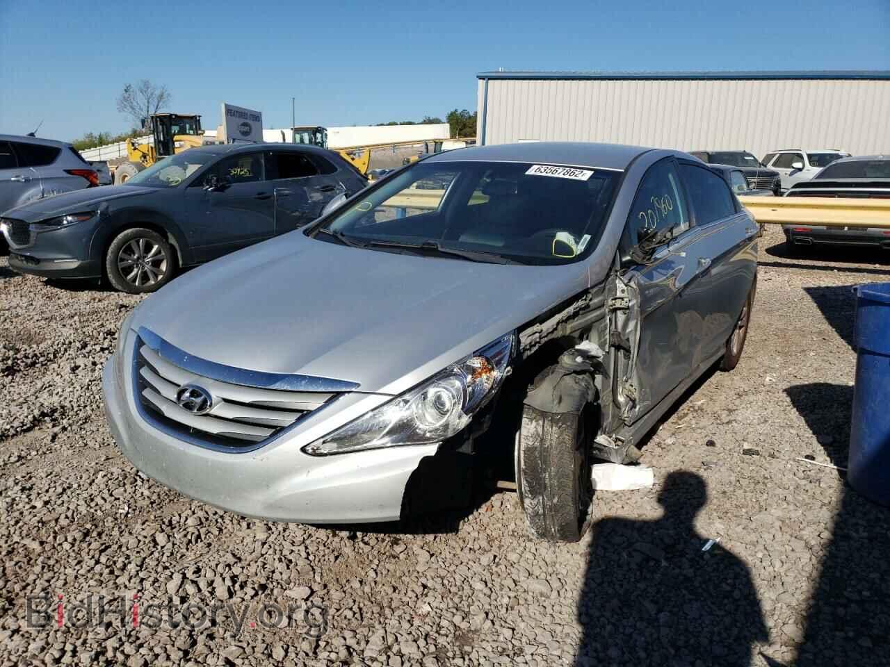 2014 HYUNDAI SONATA - VIN: 5NPEB4AC9EH846573 - Фото 2