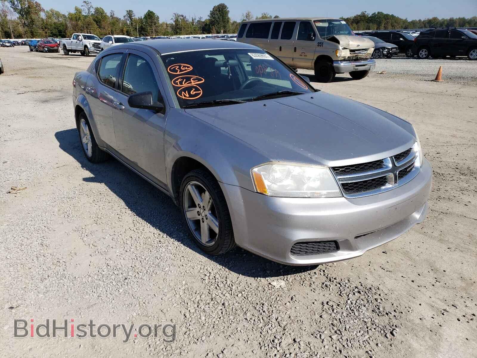 Фотография 1C3CDZAB5DN644385 - DODGE AVENGER 2013