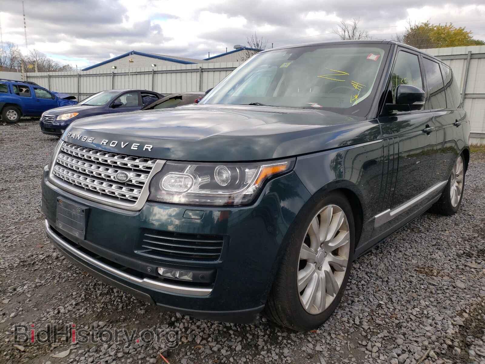 2015 LAND ROVER RANGEROVER - VIN: SALGS2TF7FA220672 - Фото 2