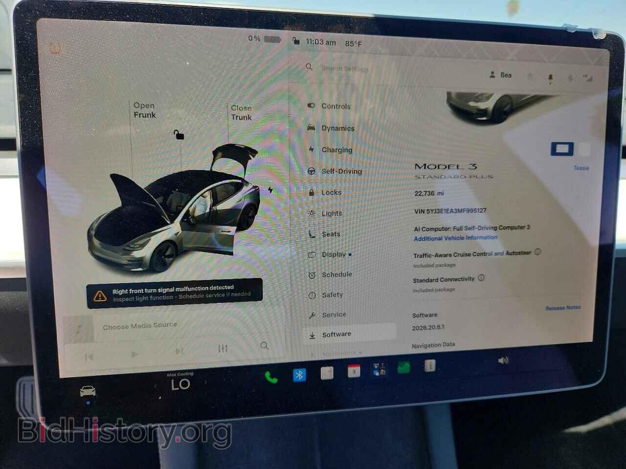 2021 TESLA MODEL 3 - VIN: 5YJ3E1EA3MF995127 - Photo 9