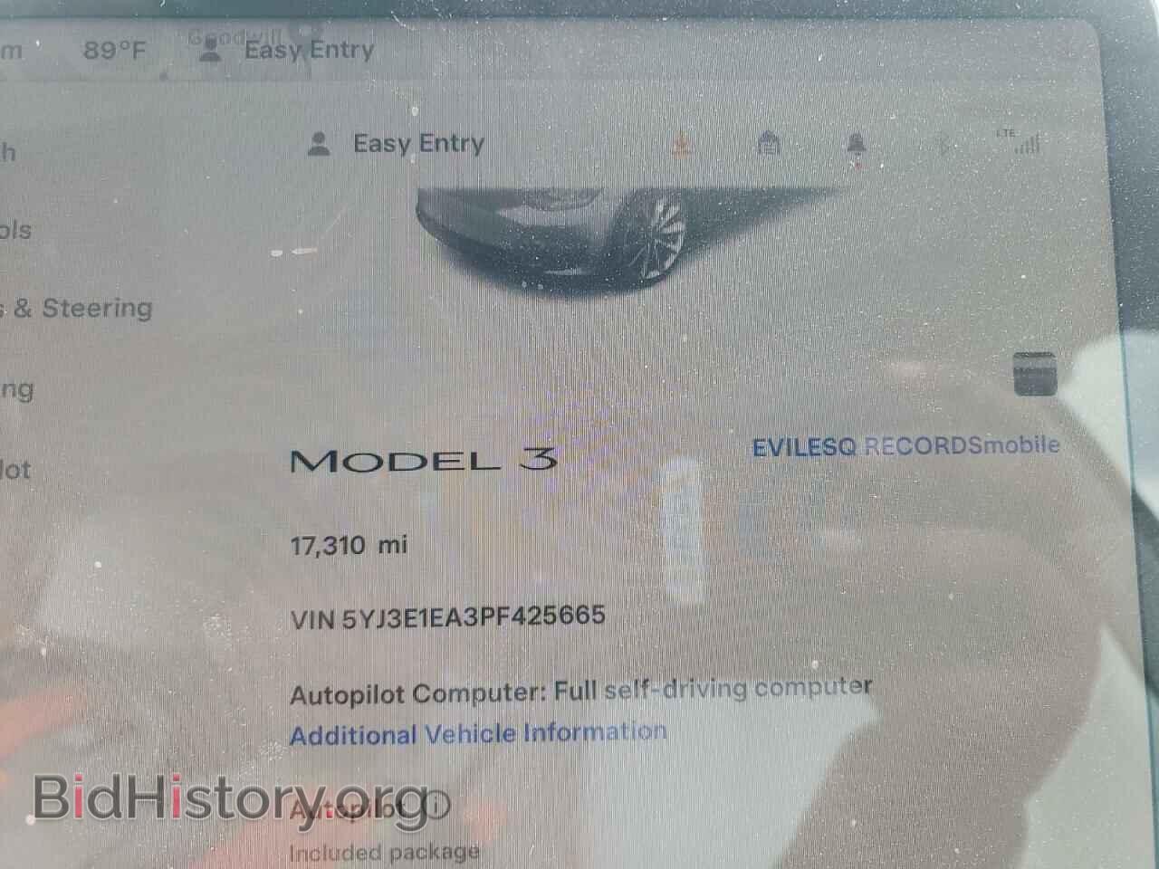 2023 TESLA MODEL 3 - VIN: 5YJ3E1EA3PF425665 - Photo 9