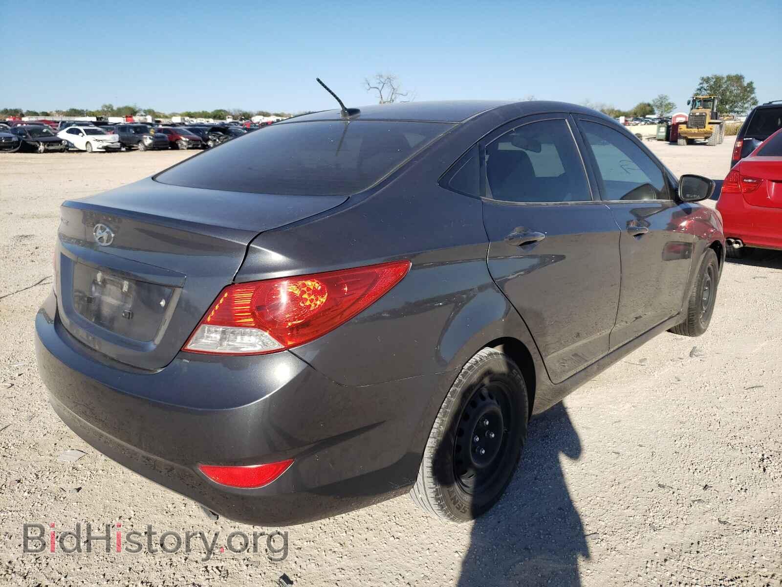 2013 HYUNDAI ACCENT - VIN: KMHCT4AE6DU376427 - Фото 4