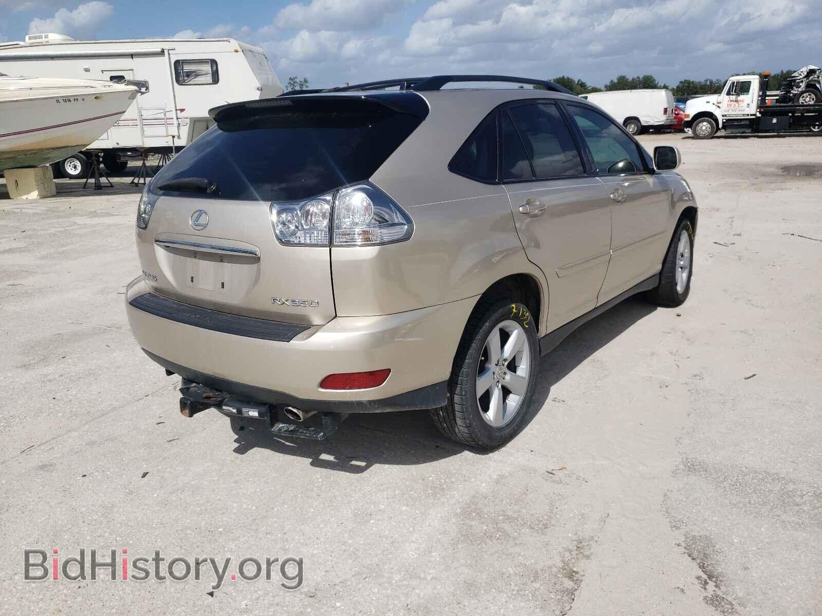 2007 LEXUS RX350 - VIN: 2T2GK31U87C021637 - Фото 4