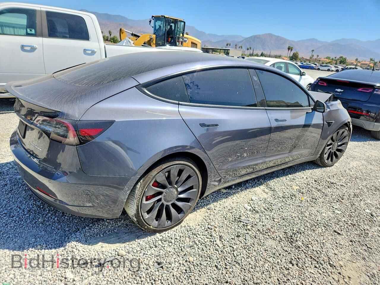 2022 TESLA MODEL 3 - VIN: 5YJ3E1EC2NF296378 - Фото 3
