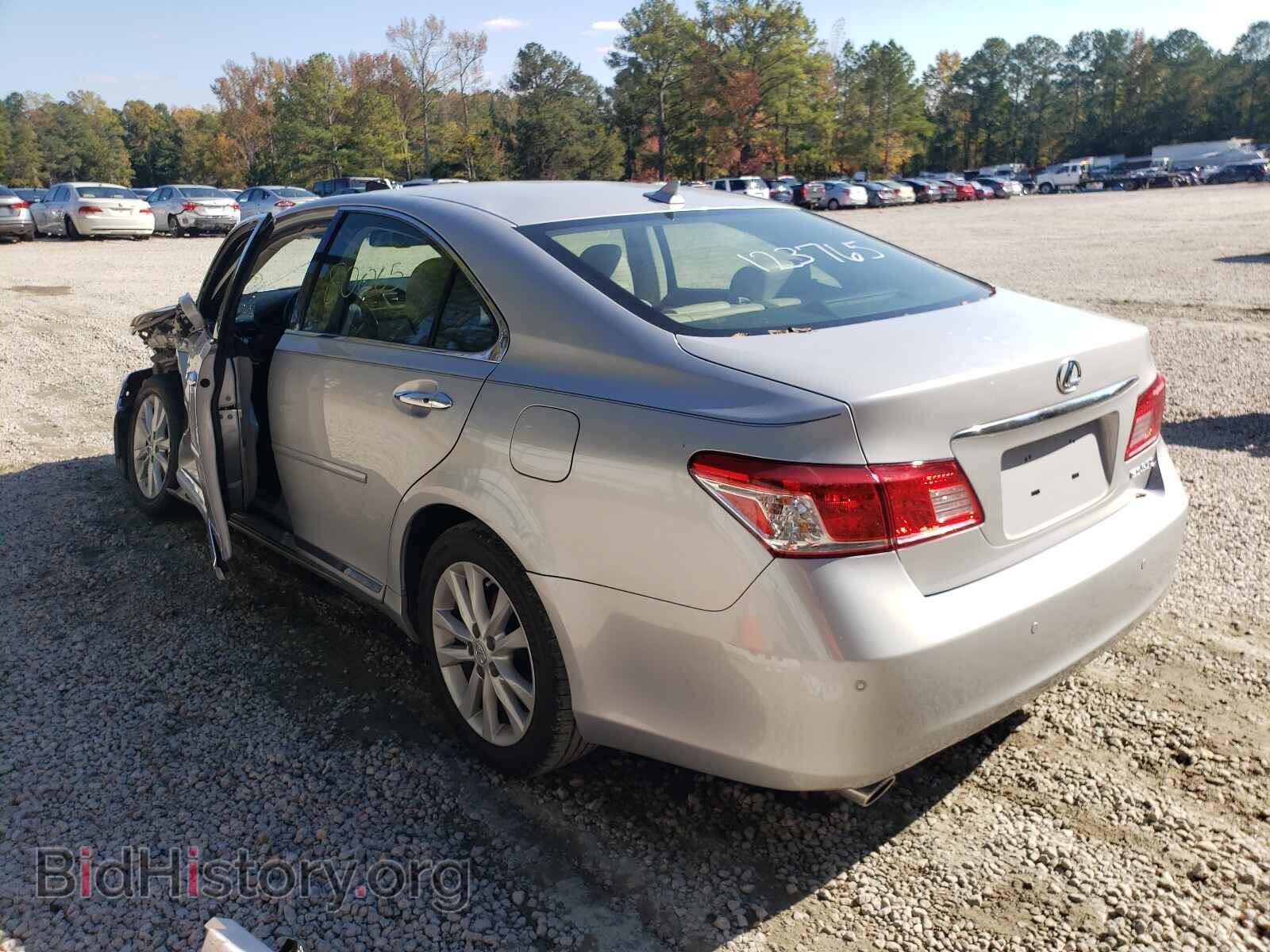 2012 LEXUS ES350 - VIN: JTHBK1EG6C2493379 - Фото 3