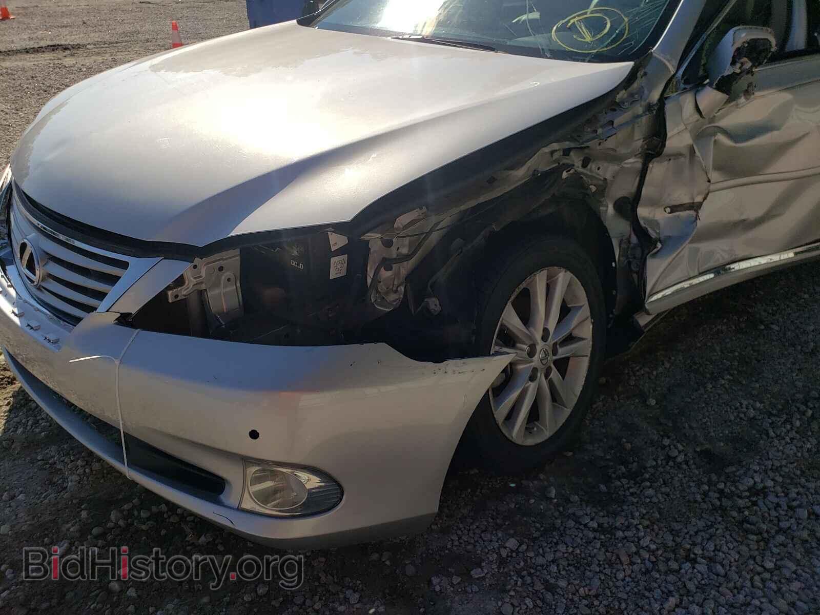2012 LEXUS ES350 - VIN: JTHBK1EG6C2493379 - Фото 9