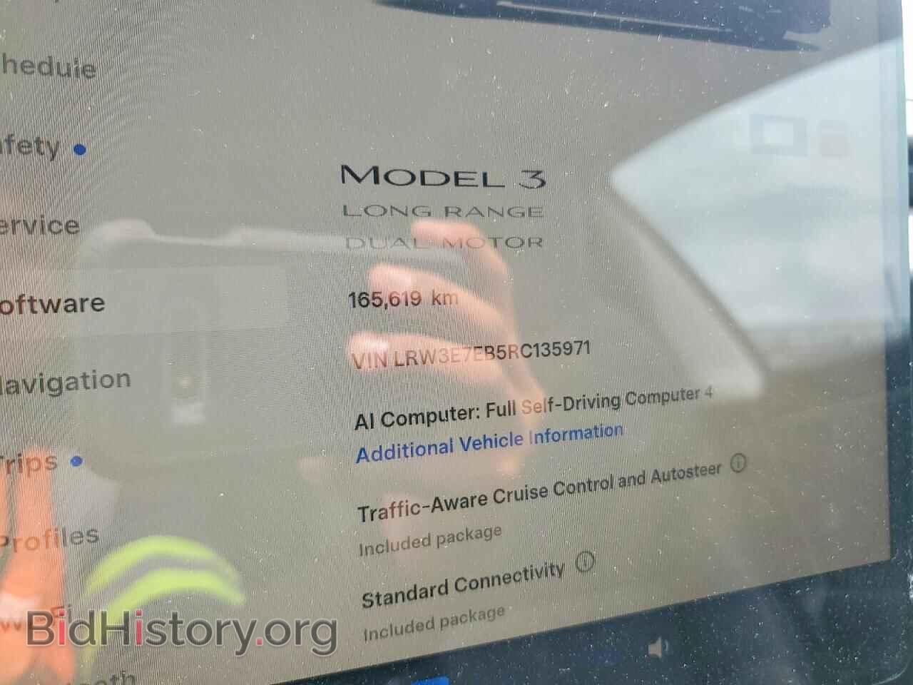 2024 TESLA MODEL 3 - VIN: LRW3E7EB5RC135971 - Photo 9