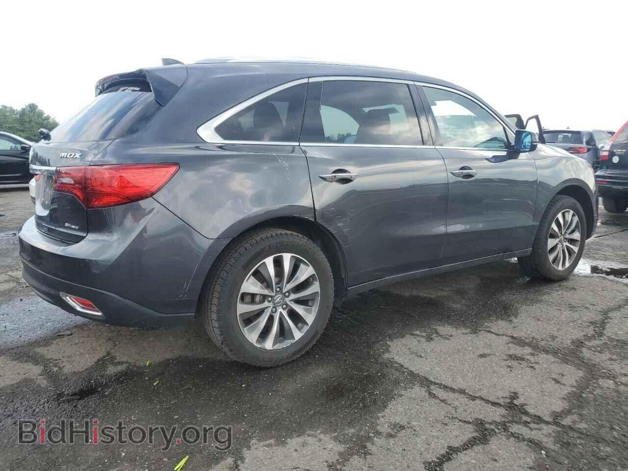 2016 ACURA MDX - VIN: 5FRYD4H40GB051952 - Фото 3