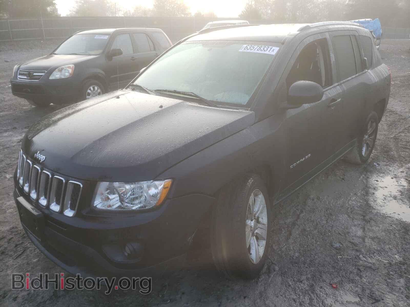 2011 JEEP COMPASS - VIN: 1J4NF1FB3BD180437 - Фото 2