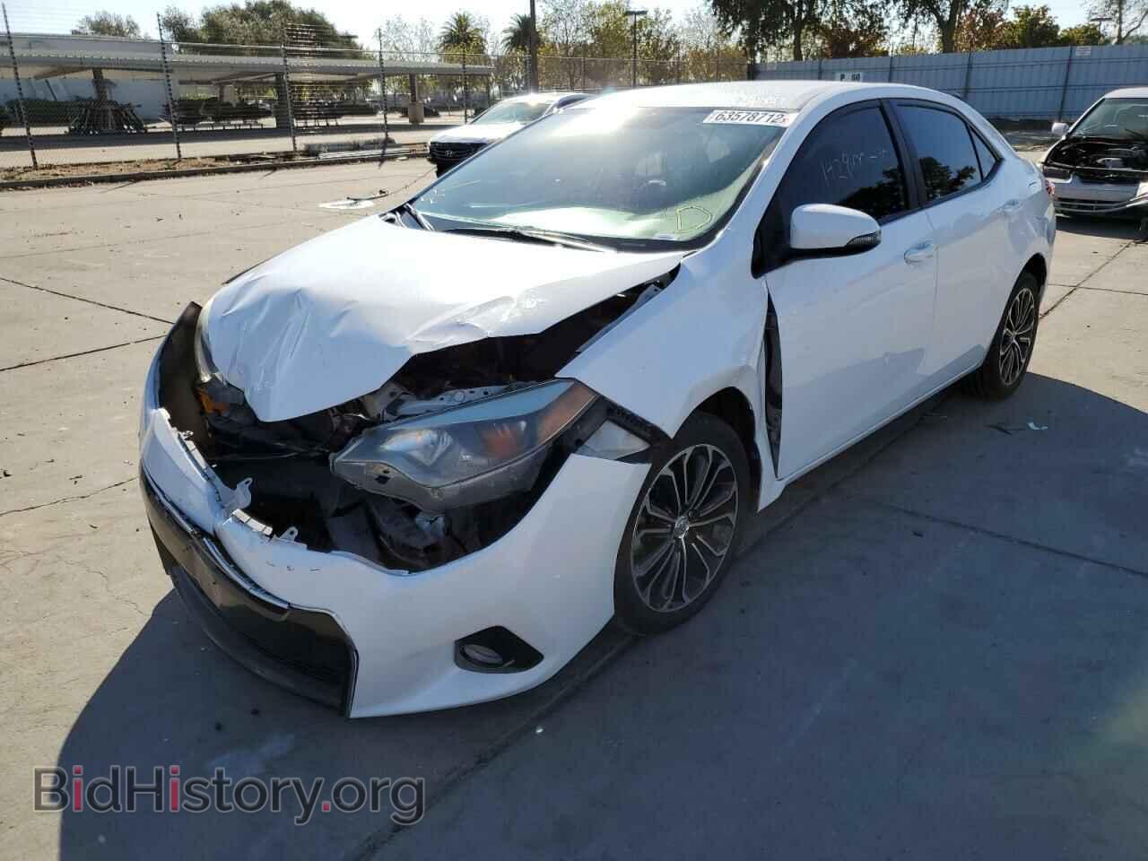 2015 TOYOTA COROLLA - VIN: 2T1BURHE6FC308340 - Фото 2