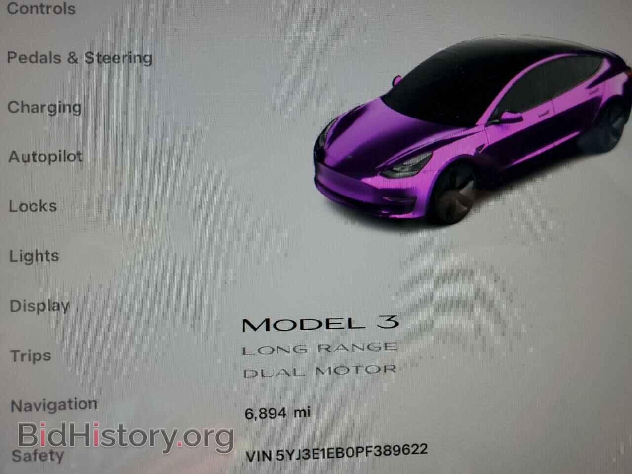 2023 TESLA MODEL 3 - VIN: 5YJ3E1EB0PF389622 - Photo 9