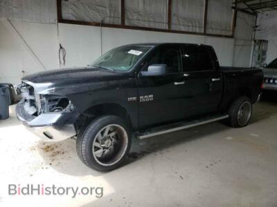 2015 RAM 1500 SLT, черный — VIN 1C6RR7LT8FS787229, Copart