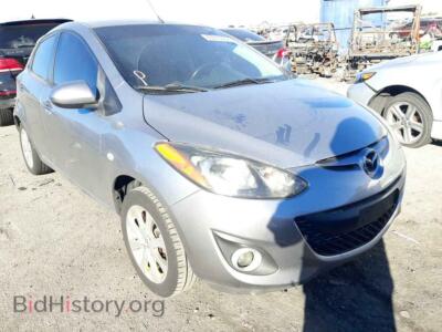 2011 Mazda 2 MAZDA2, серебристый — VIN JM1DE1HY6B0130368, Copart