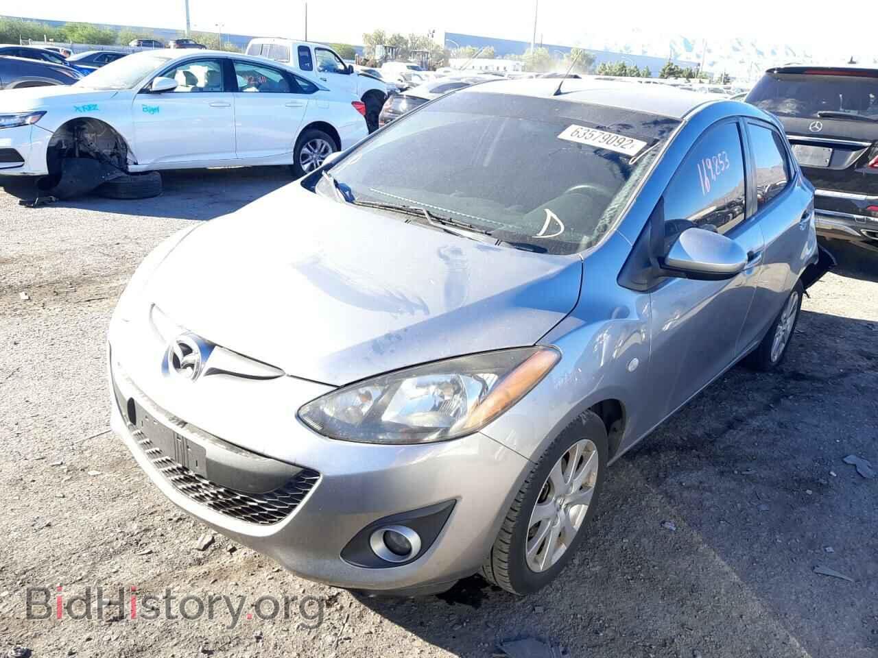 2011 MAZDA 2 - VIN: JM1DE1HY6B0130368 - Фото 2