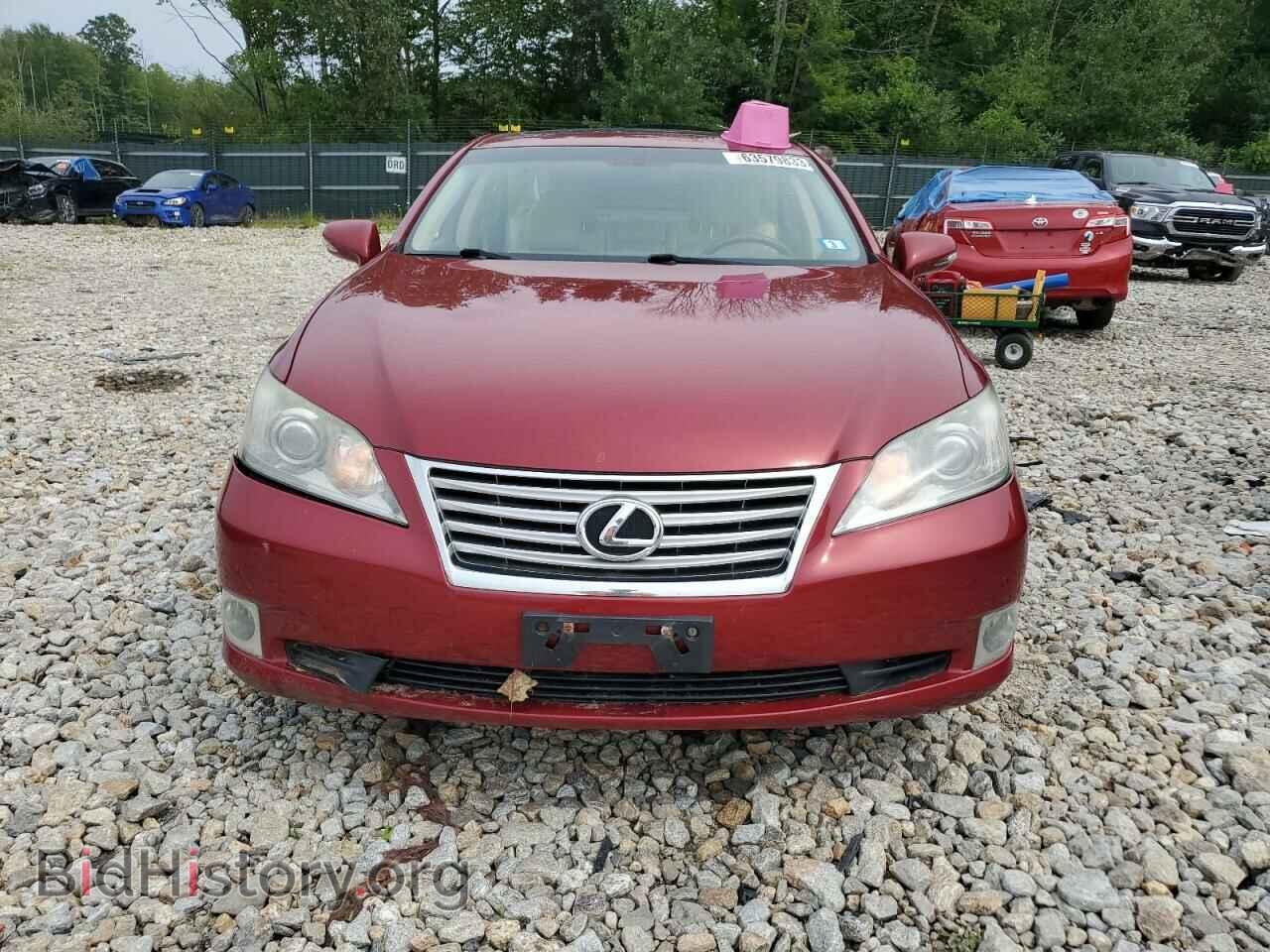 2012 LEXUS ES350 - VIN: JTHBK1EG0C2508944 - Фото 5