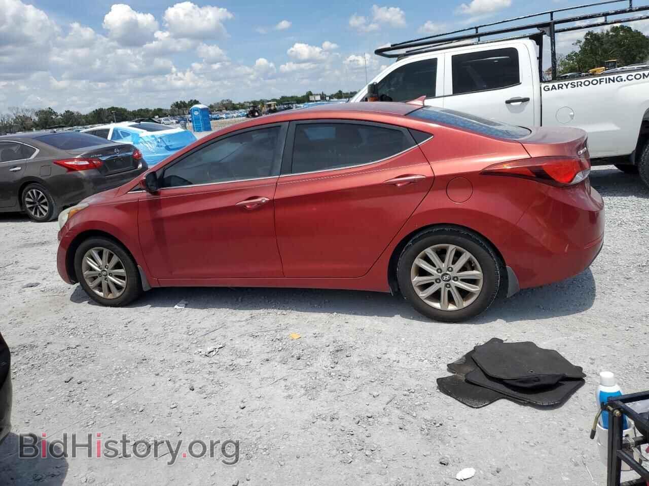 2015 HYUNDAI ELANTRA - VIN: 5NPDH4AE2FH608917 - Фото 2