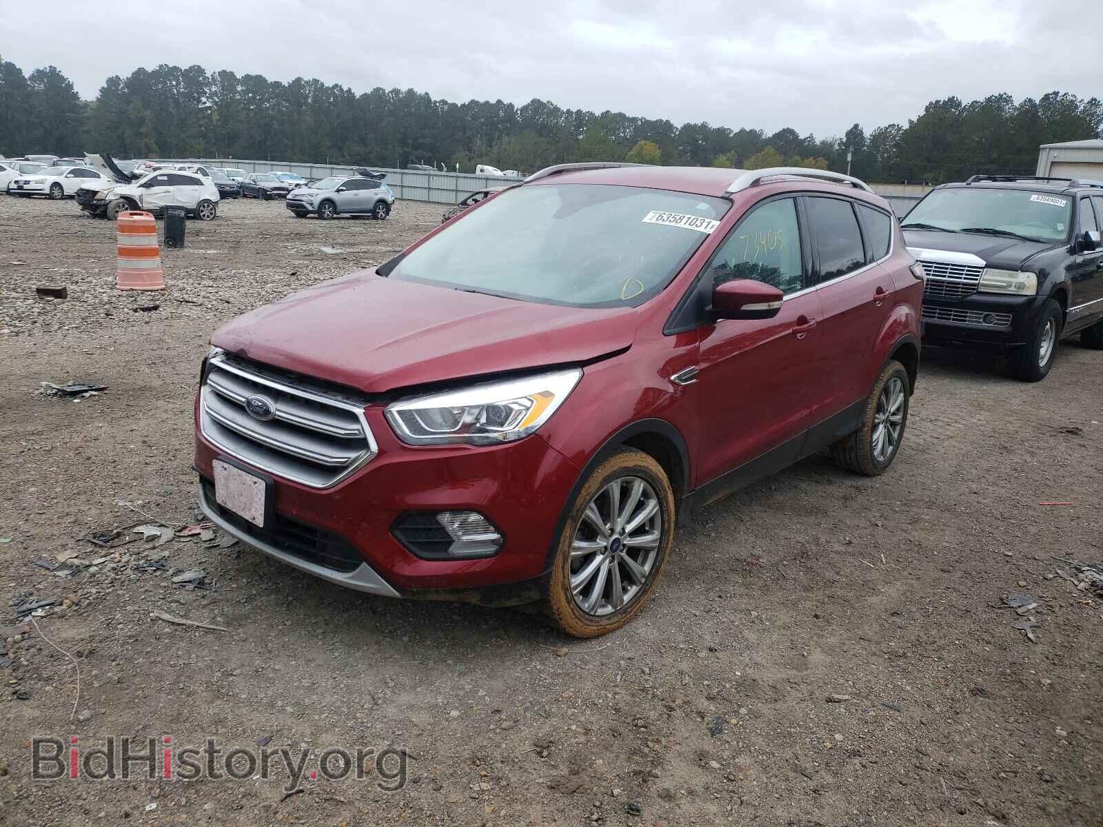 2017 FORD ESCAPE - VIN: 1FMCU0JD0HUB76288 - Фото 2