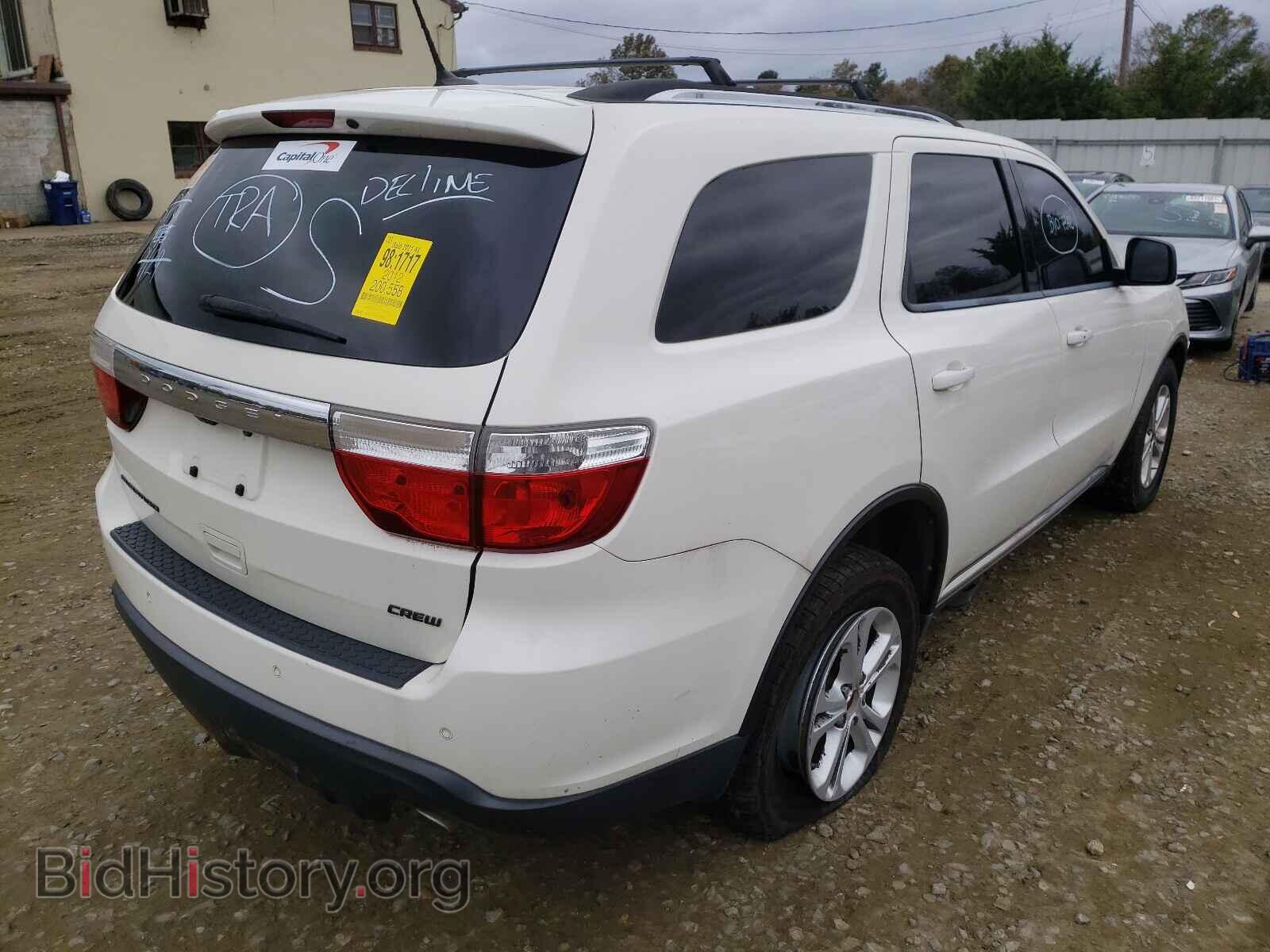 2012 DODGE DURANGO - VIN: 1C4RDJDG8CC153656 - Photo 4