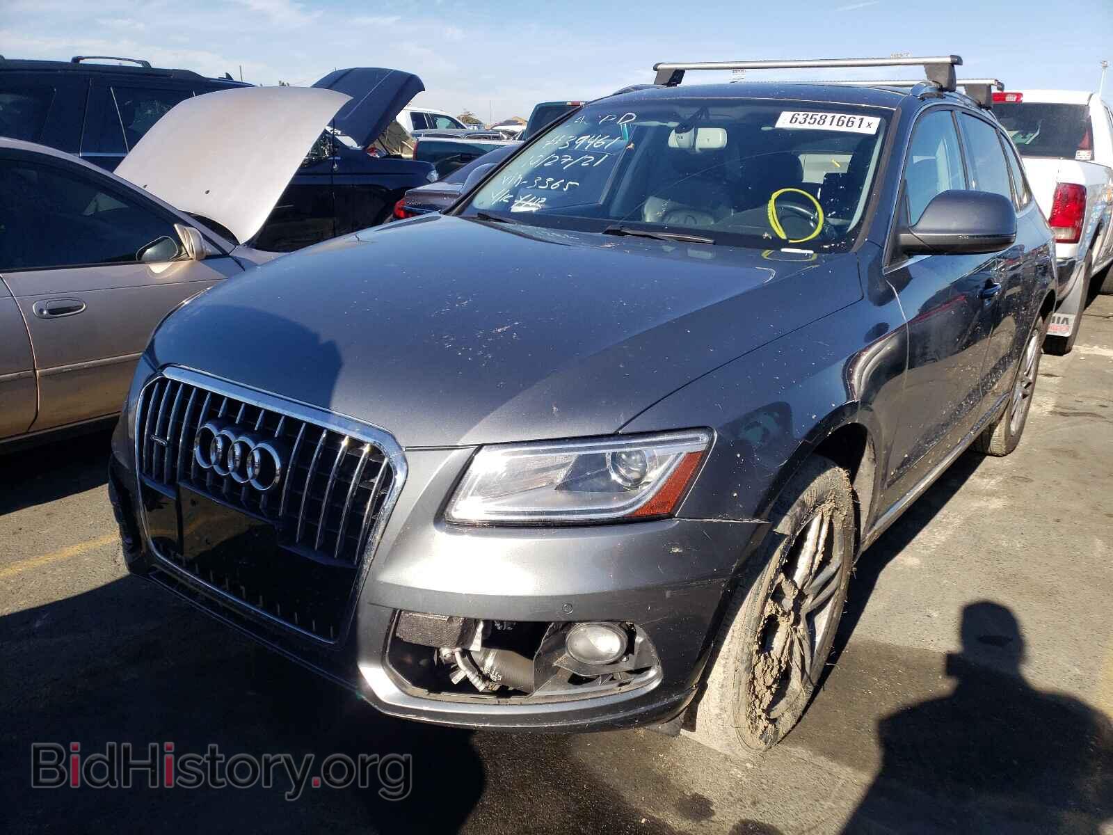 2014 AUDI Q5 - VIN: WA1LFAFP9EA043365 - Фото 2