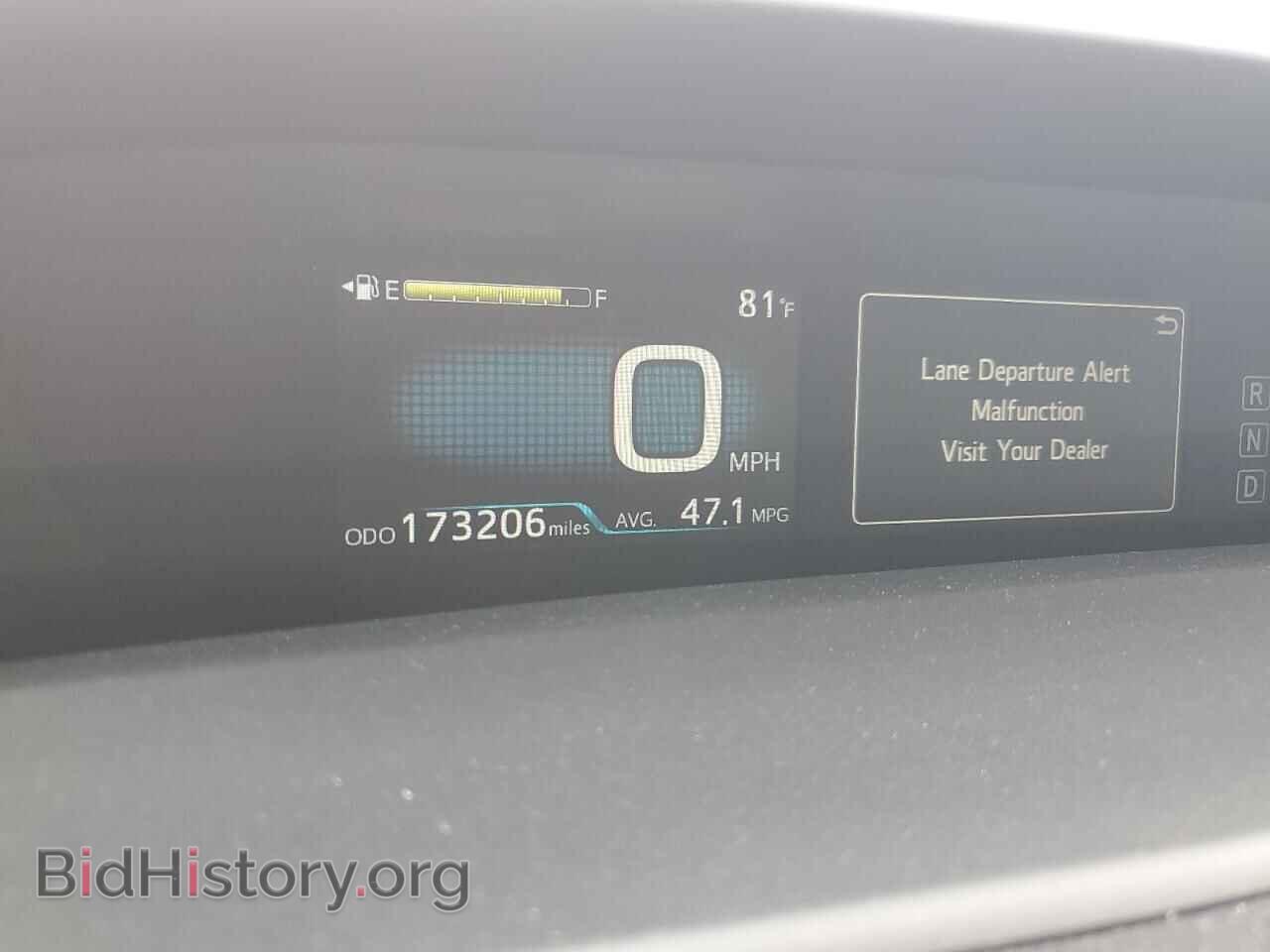 2016 TOYOTA PRIUS - VIN: JTDKARFUXG3514287 - Фото 9