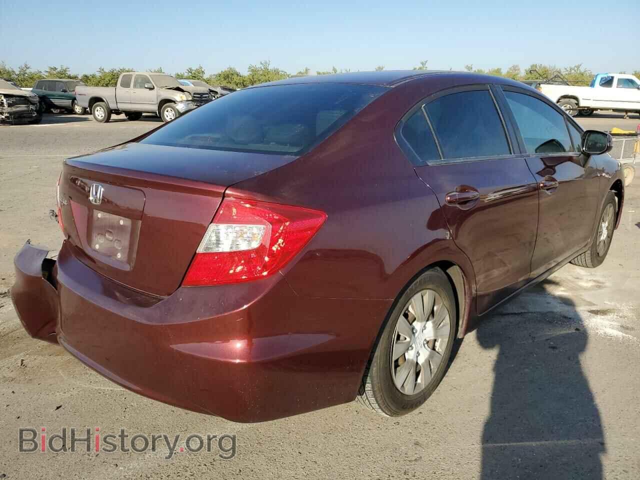 2012 HONDA CIVIC - VIN: 19XFB2F58CE355707 - Фото 4