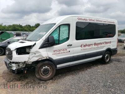 2017 Ford TRANSIT T-350, white — VIN 1FBAX2CM2HKB19800, Copart