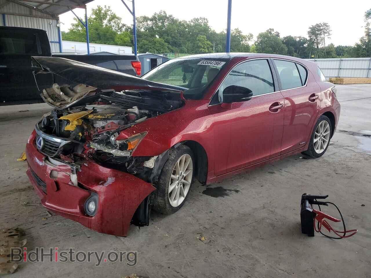 Фотография JTHKD5BHXB2037799 - LEXUS CT 200 2011
