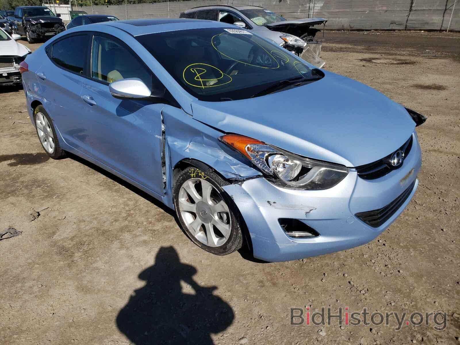 Photo KMHDH4AE1DU664636 - HYUNDAI ELANTRA 2013