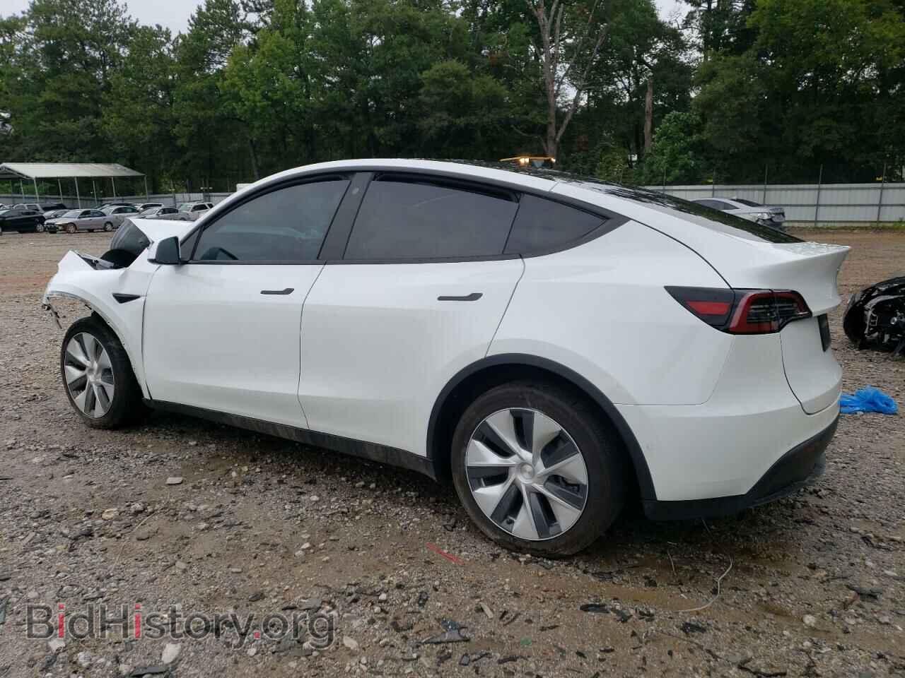 2022 TESLA MODEL Y - VIN: 7SAYGDEE3NF317972 - Фото 2