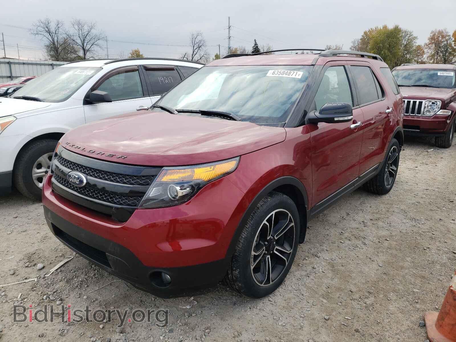 2014 FORD EXPLORER - VIN: 1FM5K8GT9EGB35213 - Фото 2