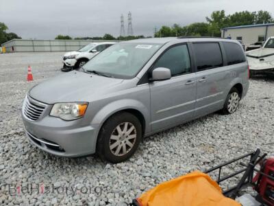 2016 Chrysler MINIVAN Touring, silver — VIN 2C4RC1BG2GR297481, Copart