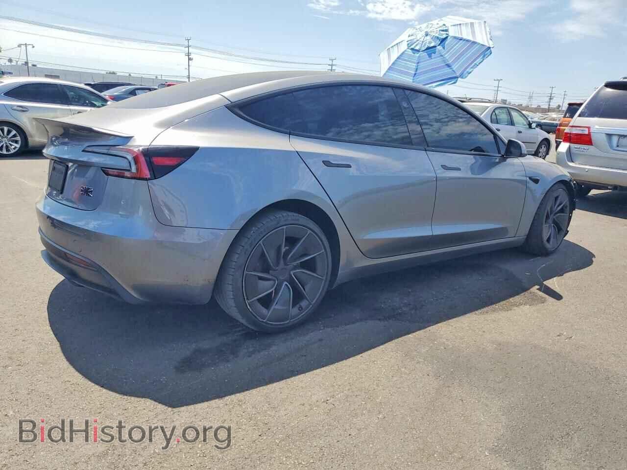 2024 TESLA MODEL 3 - VIN: 5YJ3E1ET2RF850864 - Photo 3