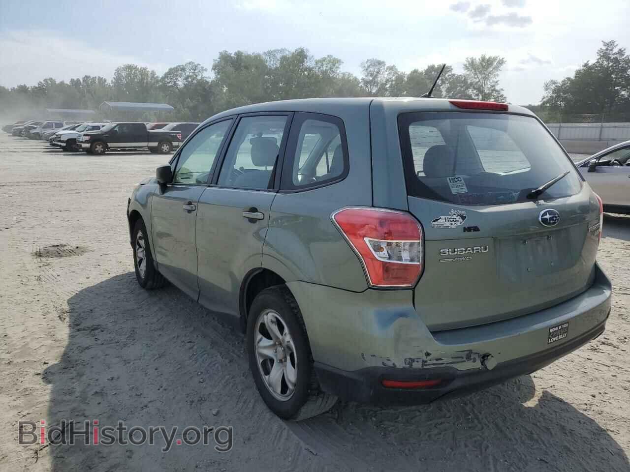 2014 SUBARU FORESTER - VIN: JF2SJAACXEH548652 - Фото 2