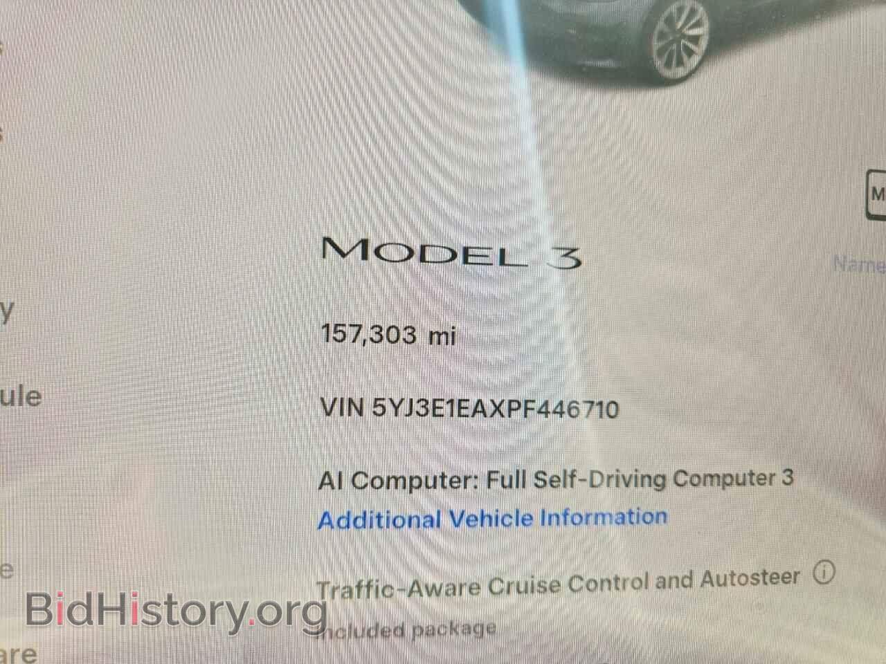 2023 TESLA MODEL 3 - VIN: 5YJ3E1EAXPF446710 - Фото 9