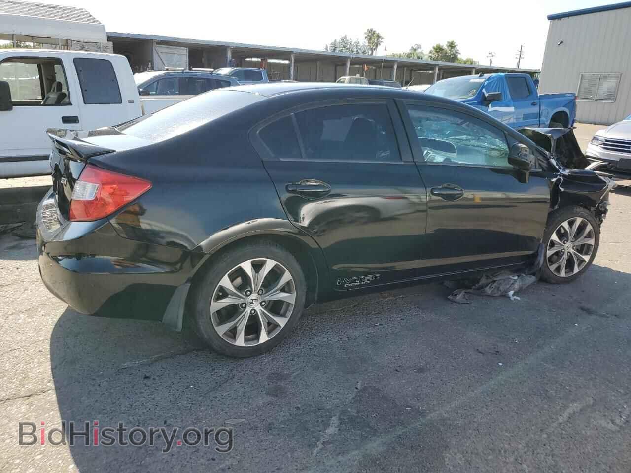 2012 HONDA CIVIC - VIN: 2HGFB6E56CH705950 - Фото 3