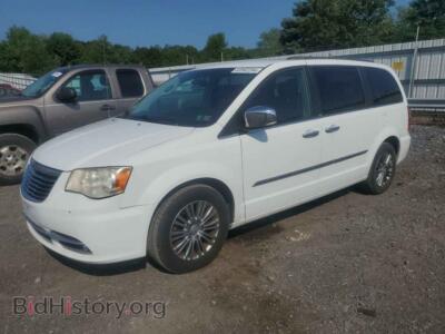 2014 Chrysler MINIVAN Touring L, white — VIN 2C4RC1CG9ER198913, Copart