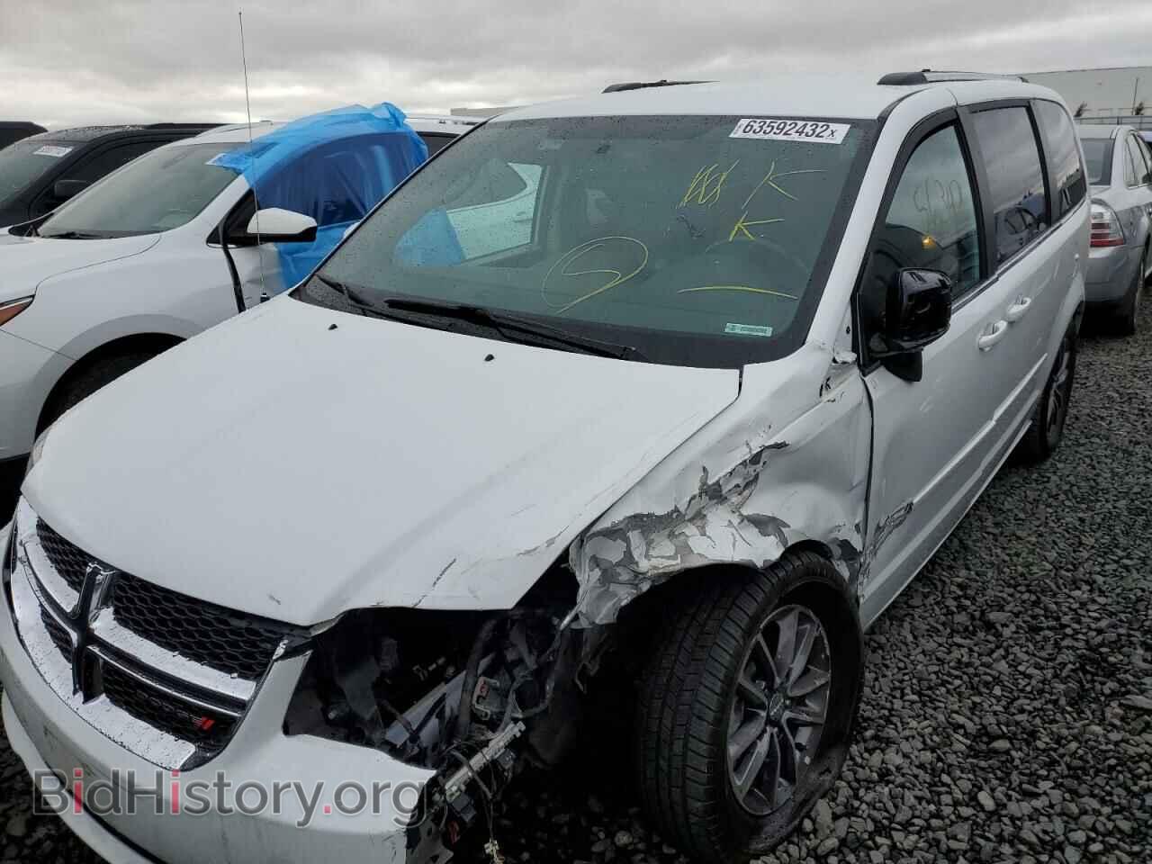 2017 DODGE CARAVAN - VIN: 2C4RDGCG6HR861665 - Фото 2