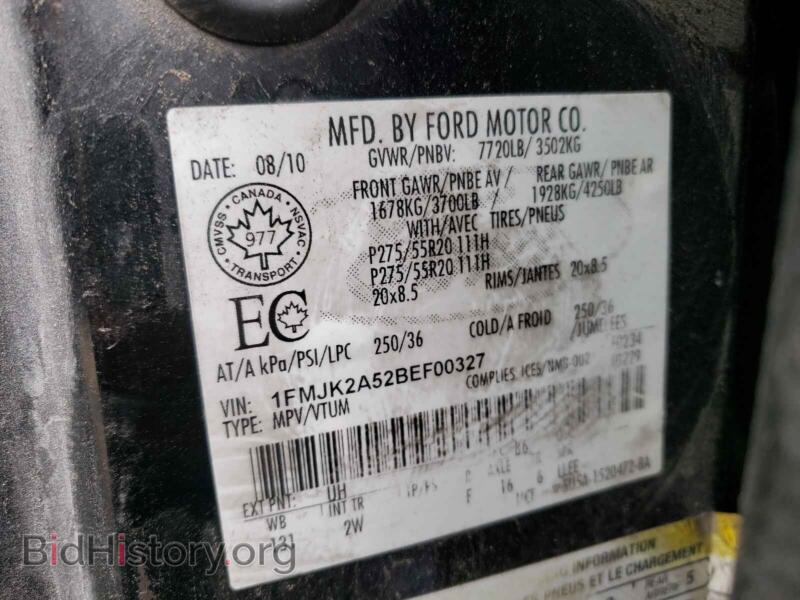 2011 Ford EXPEDITION (VIN 1FMJK2A52BEF00327) — photo 10 of 10