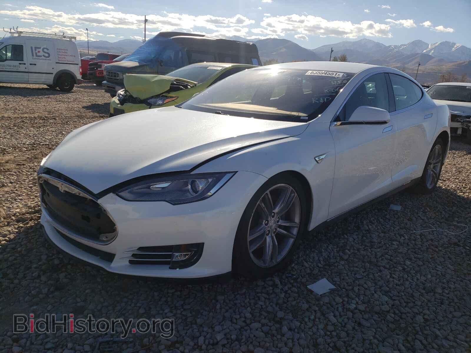 2013 TESLA MODEL S - VIN: 5YJSA1AC7DFP10976 - Photo 2